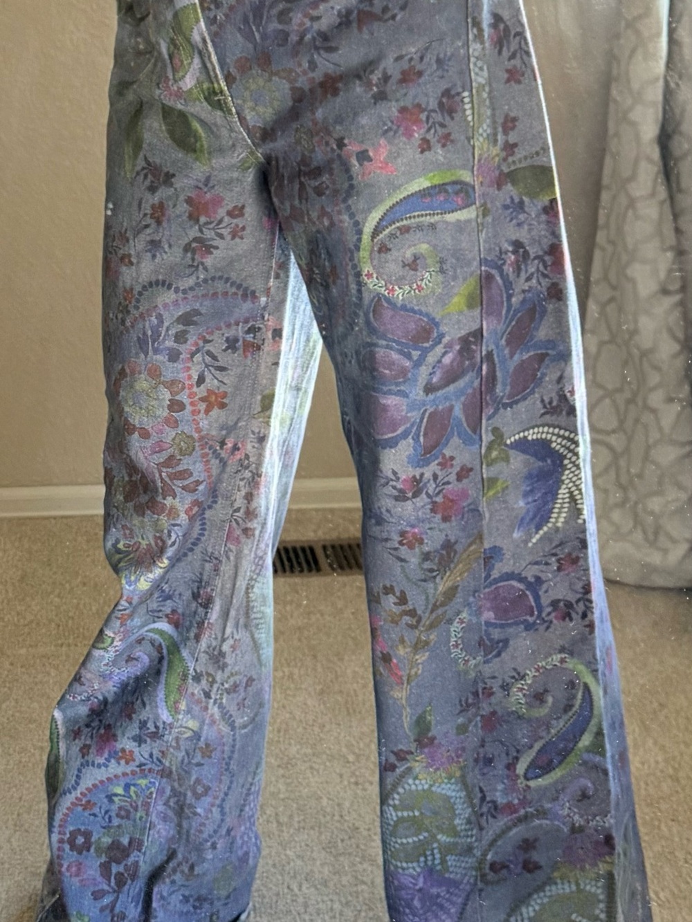 Free People Alter Ego Dusk Combo Wide-Leg Jeans size 25 - Picture 14 of 14
